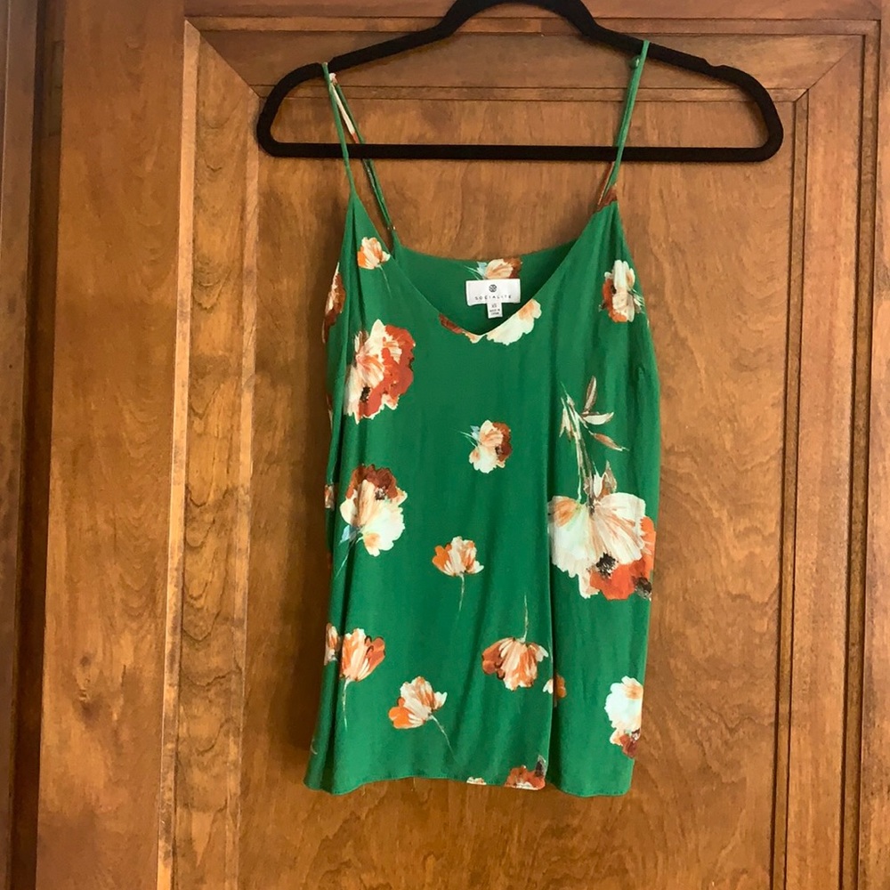 Woven Floral Cami